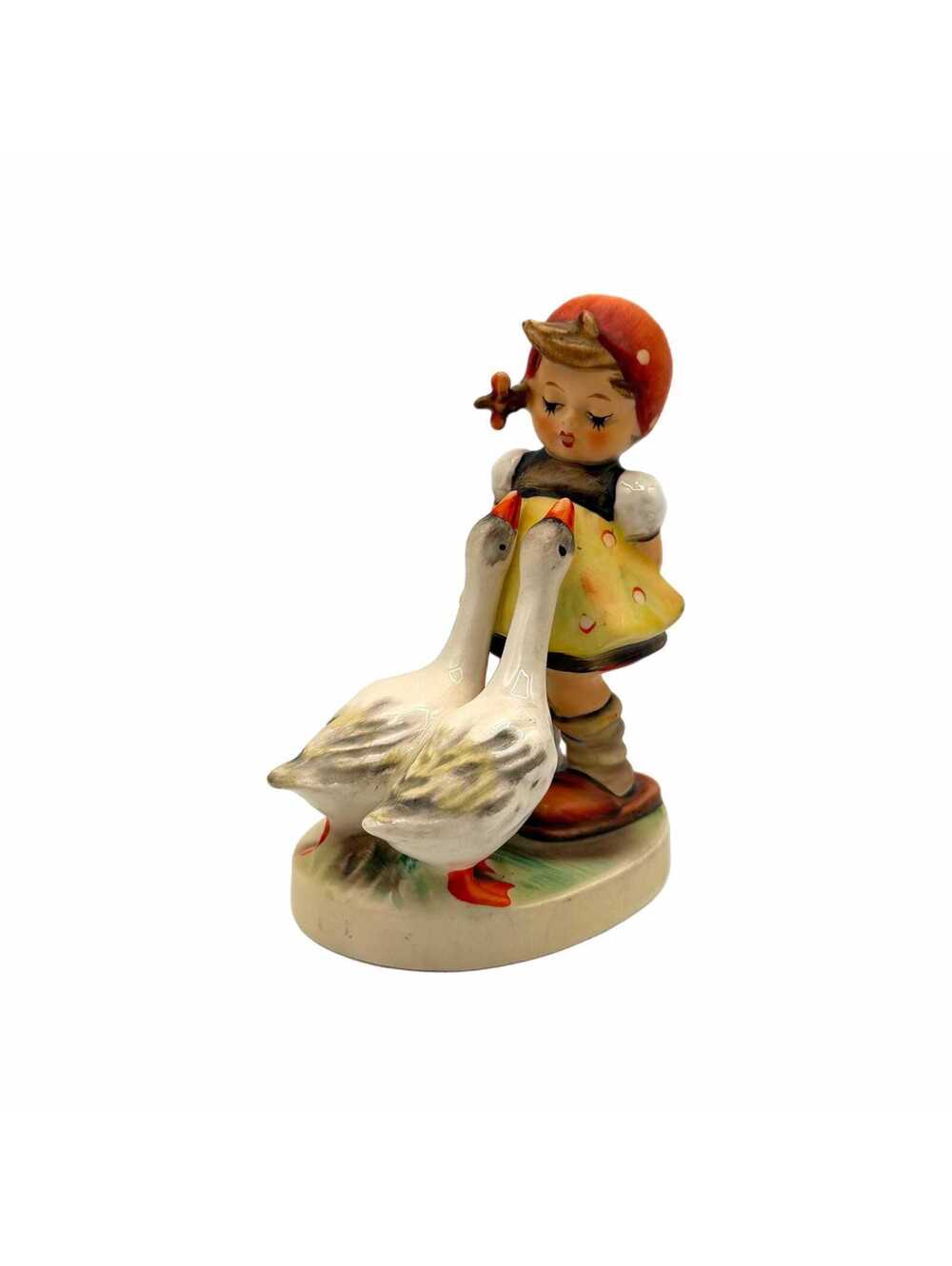 Vintage Hummel “Goose Girl” Porcelain Figurine – West Germany